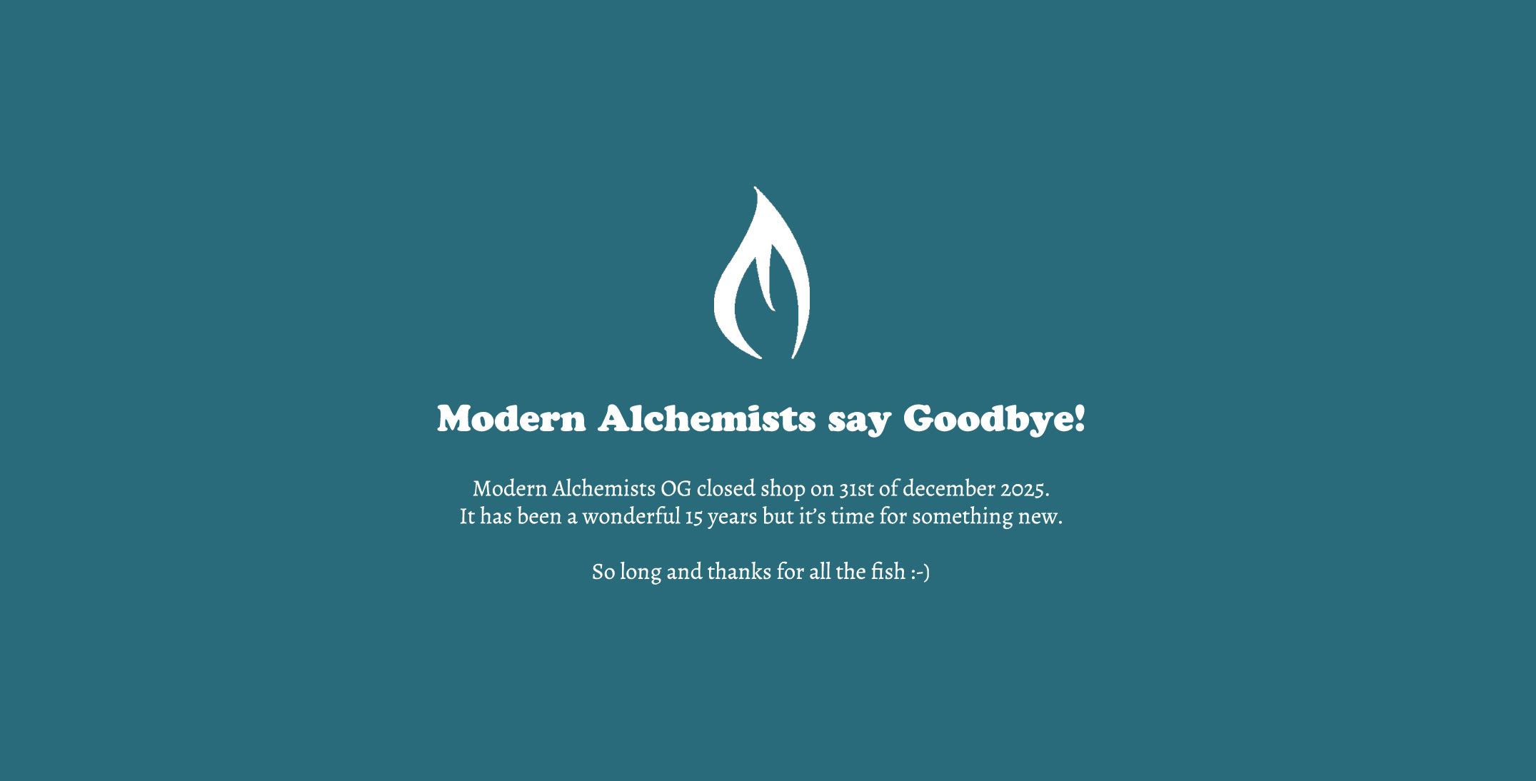 Modern Alchemists Impressum